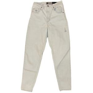 Levi’s Silver Tab Jeans Womens Mom Jean 27/29 Light Wash Lavender Print Flower